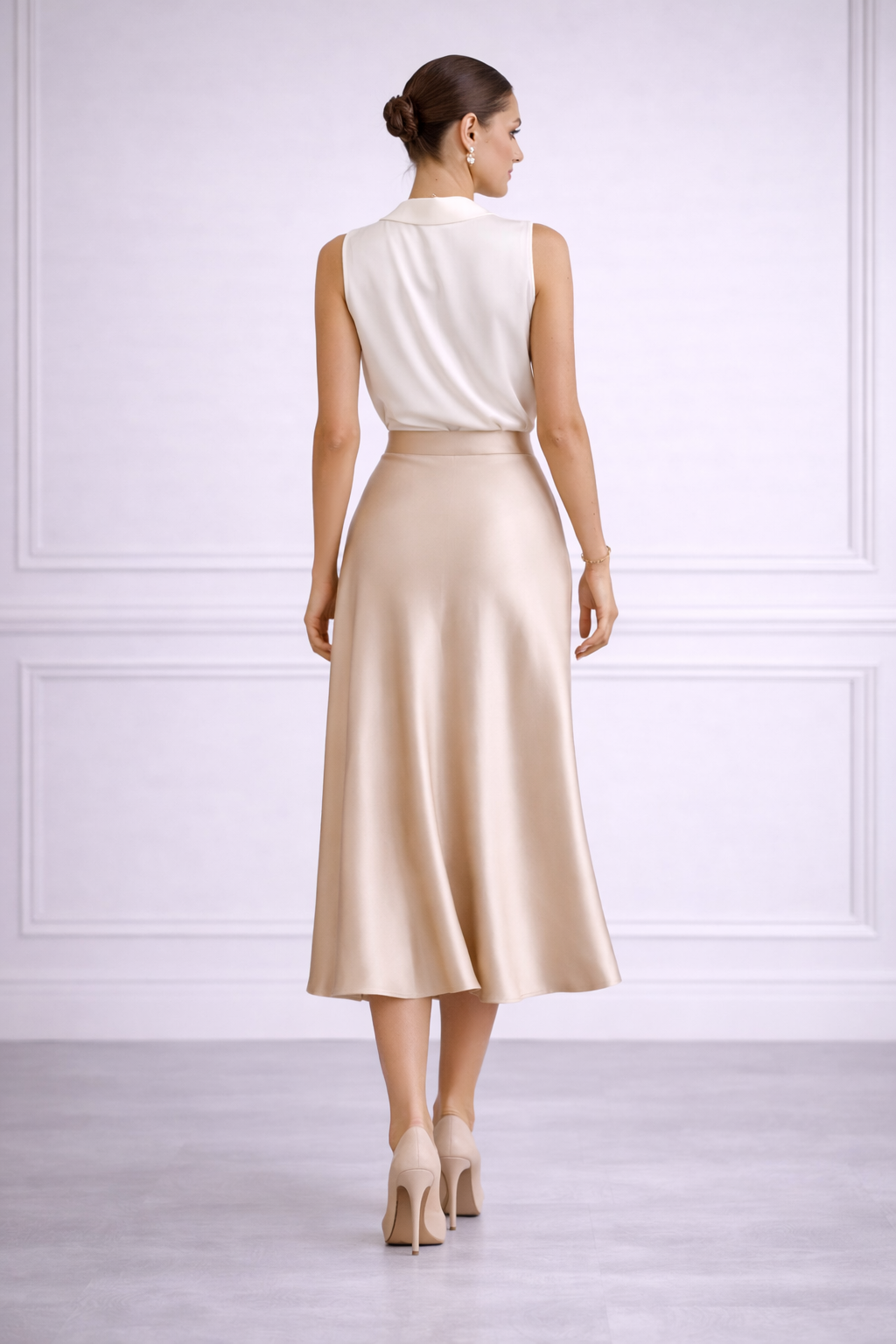 Falda Élysia Satin
