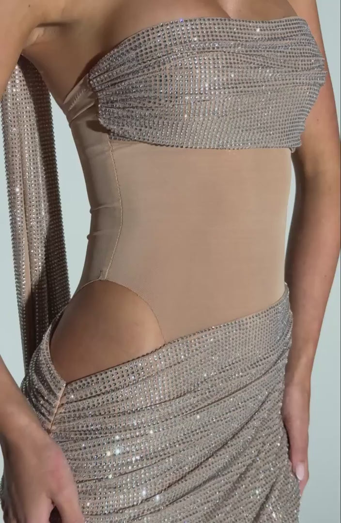 Zarelia Aurelia Crystal Gown