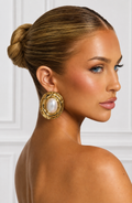 Zarelia Ceci Earrings – Gold
